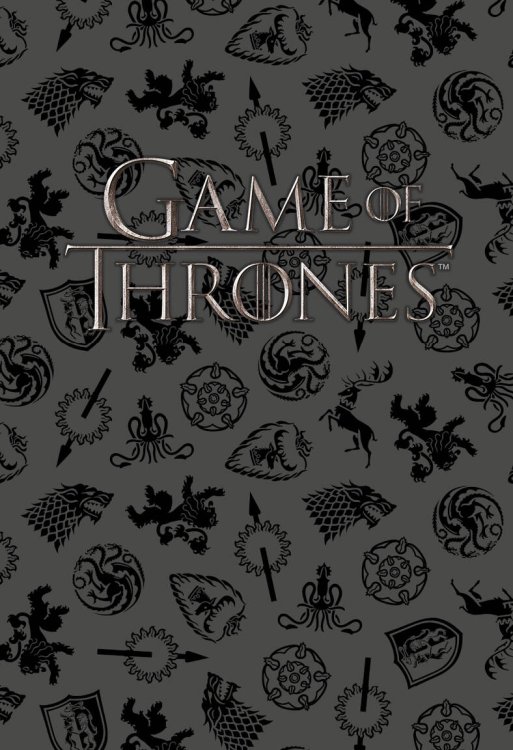 Вселенная Game of Thrones/Игра Престолов Игра Престолов. Обложка для паспорта (Черная)