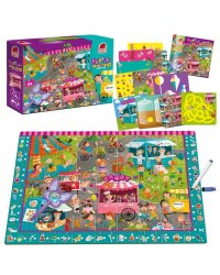 Пазл-детектив "Ярмарка сладостей" 54 элемента