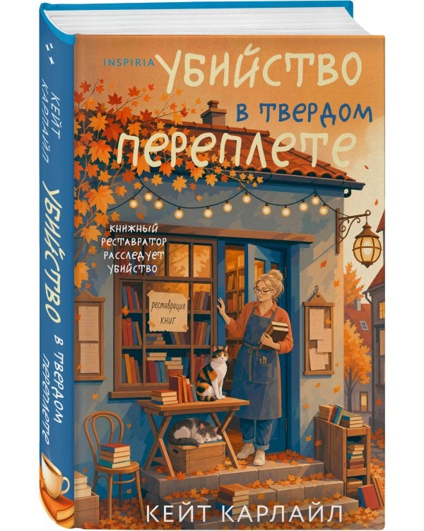 Дополнительное изображение книги «Убийство в твердом переплете (Расследования реставратора #1)»