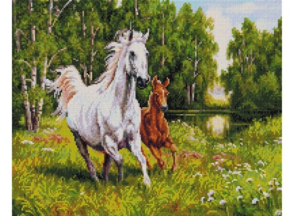 Мозаика на подрамнике. На воле (383-ST-S)