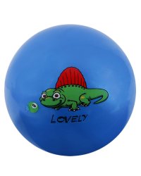 Мяч полимерный "Динозаврики №2", 15 см. (Арт. 4317)