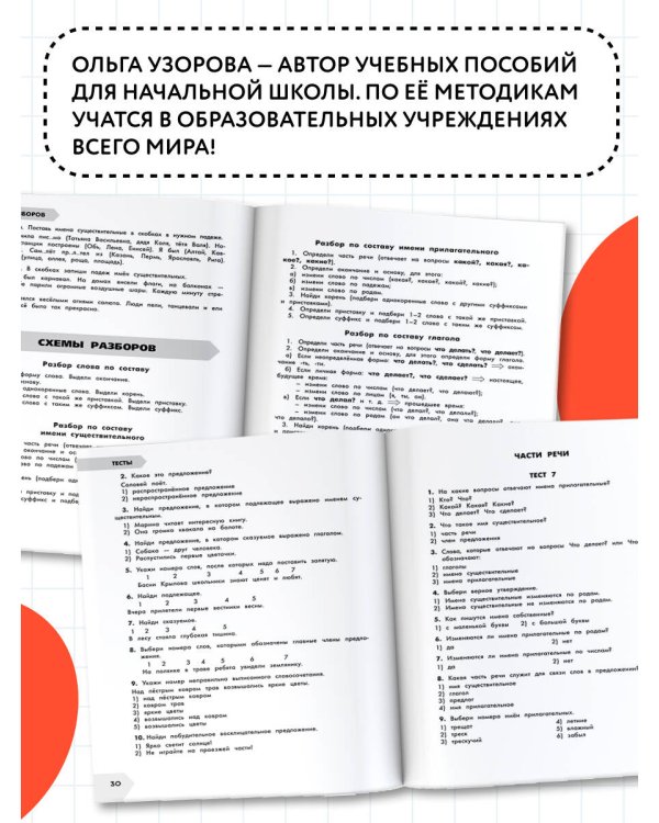 Русский язык в схемах и таблицах. Все темы школьного курса 3 класса с тестами.
