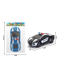 Машинка инерционная "Полиция" 16 см, цвет микс, пластик, в пакете ( Арт. 2116601)