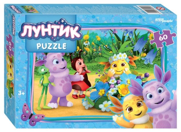 60 (STEPpazzle) Мозаика "puzzle" 60 "Лунтик (new 1)" (Мельница)