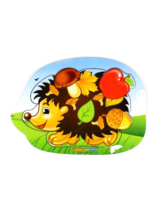 Деревянный вкладыш «Ёжик» , 011103