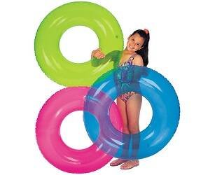 Круг надувной для плавания 76 см. Прозрачный INTEX (3 вида). Арт. 59260NP