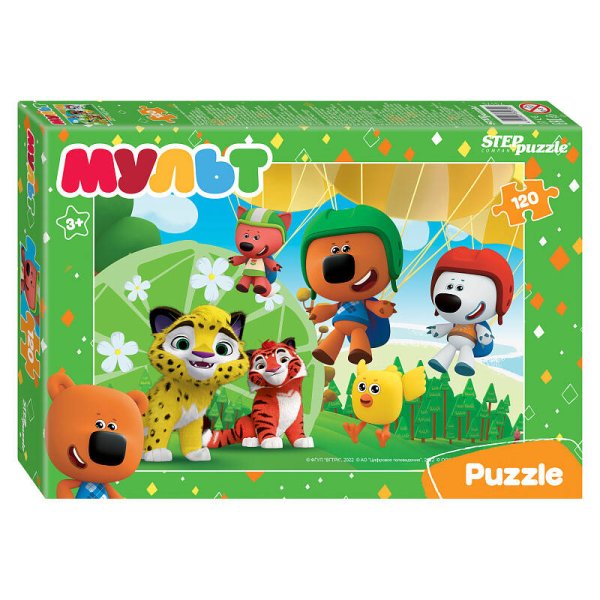 Пазл (STEPpazzle) Мозаика "puzzle" 120 "Мульт. Ми-ми-мишки. Сказочный патруль и др. " (0+ Медиа)
