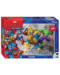 Мозаика "puzzle" 60 "TECH STRIKE" (Marvel)