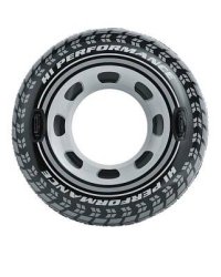 Круг надувной для плавания с ручками 119 см. INTEX (2 вида). Арт. 58883NP