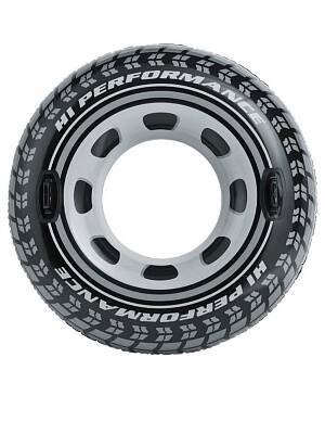 Круг надувной для плавания с ручками 119 см. INTEX (2 вида). Арт. 58883NP