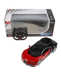 МАШИНА Р/У RASTAR BUGATTI CHIRON 1:14 СО СВЕТОМ, ЦВЕТ В АССОРТ. В КОР. в кор.6шт