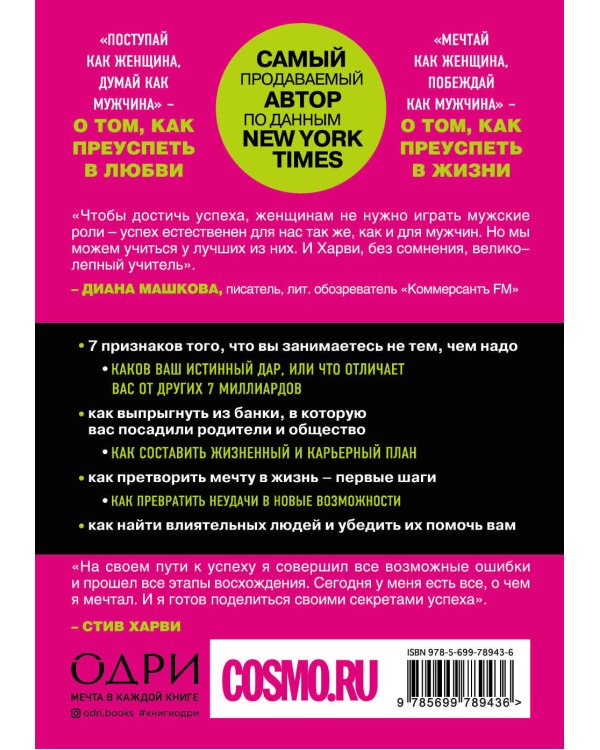 Мечтай как женщина, побеждай как мужчина. Мужские секреты достижения успеха, которые должна знать каждая женщина