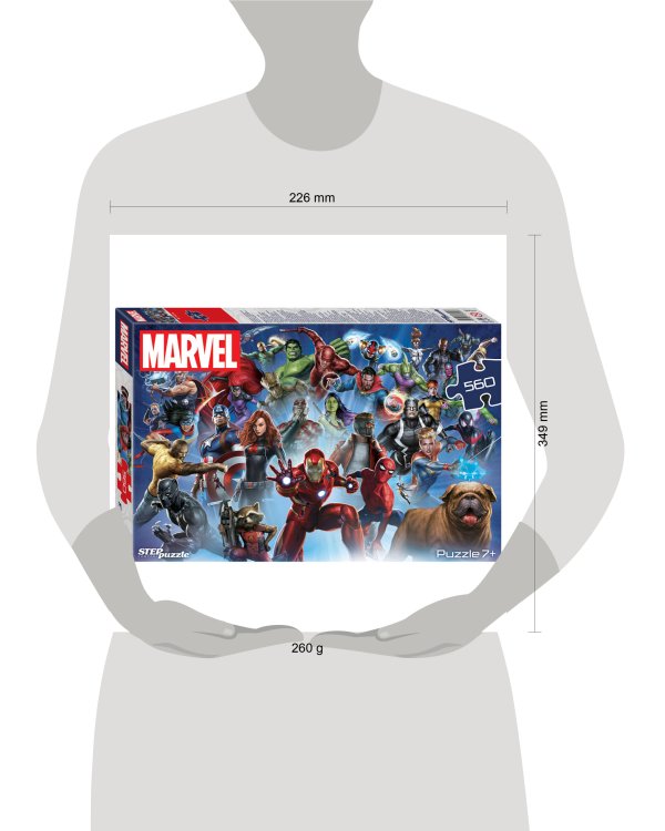 Мозаика "puzzle" 560 "Marvel (new)" (Marvel)