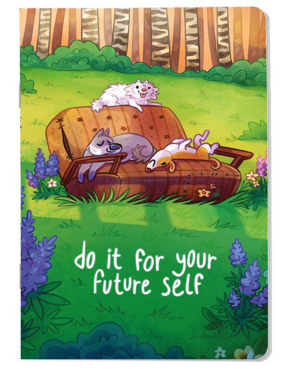 Комплект атмосферных блокнотов в точку от художницы Марии Колядиной (ИК)