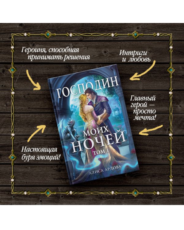 Господин моих ночей. Том первый