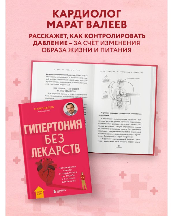 Гипертония под контролем: книга и дневник самоконтроля давления (ИК)