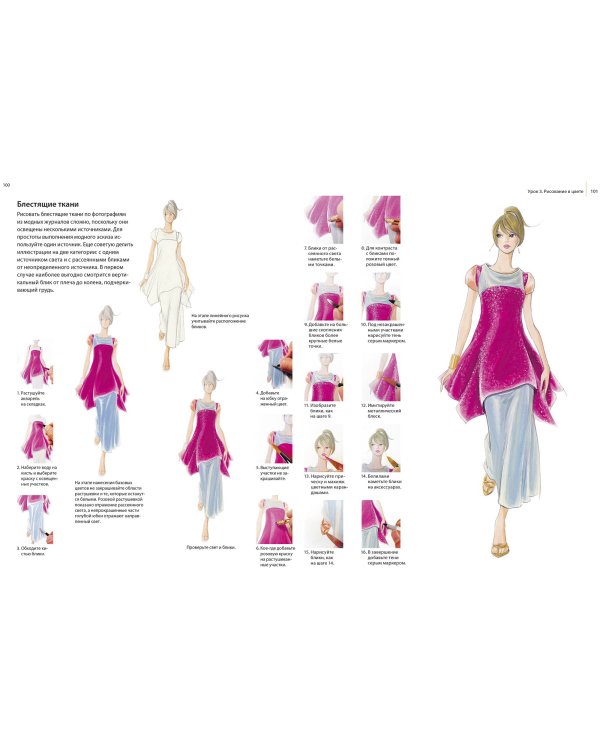 Fashion-иллюстрация и дизайн одежды. Техники для достижения профессиональных результатов