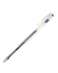 Ручка гел. CROWN 0,5 мм синий