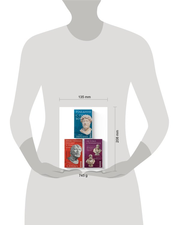 Комплект из 3-х книг. Библиотека стоика (ИК+общие продажи)