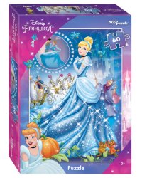 Мозаика "puzzle" 60 "Золушка - 3" (Disney)