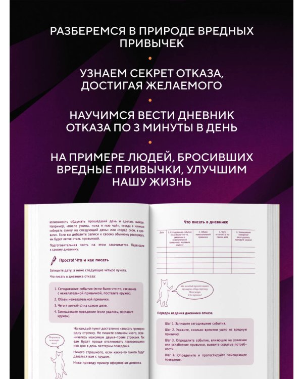 Дополнительное изображение книги «Минус плохая привычка. Как избавиться от любой вредной привычки за 3 минуты в день»