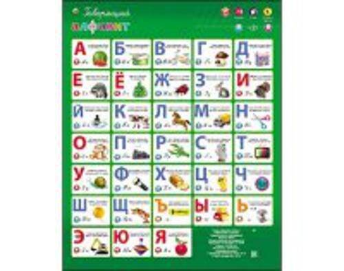 ЗВУКОВОЙ ПЛАКАТ. ГОВОРЯЩИЙ АЛФАВИТ (Арт. ЗП-1559)