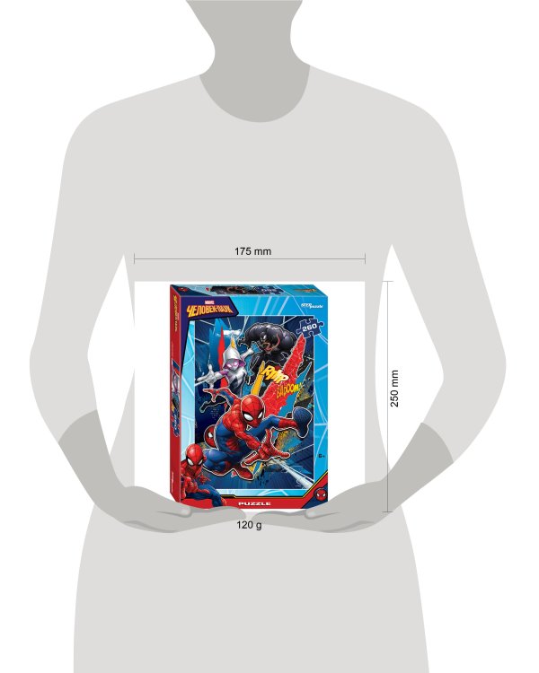 Мозаика "puzzle" 260 "Человек-паук (new 1)" (Marvel)