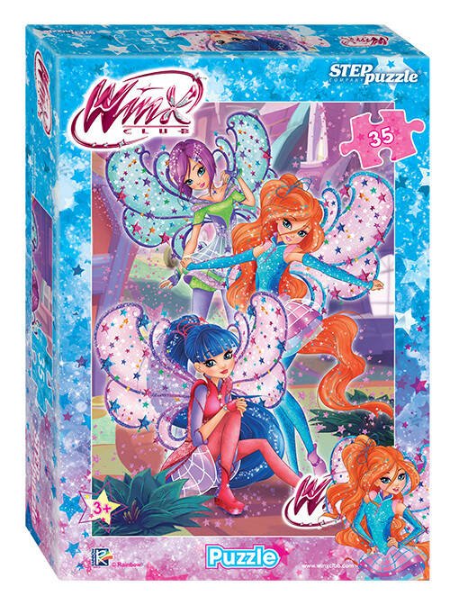Мозаика "puzzle" 35 "Winx" (Rainbow)