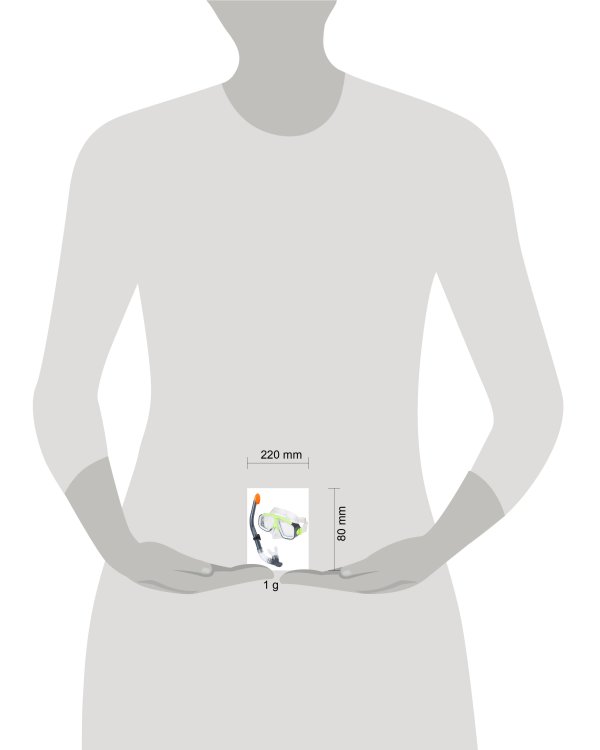 Комплект для плавания SURF RIDER SWIM SET (маска, трубка) INTEX. Новинка. Арт. 55949