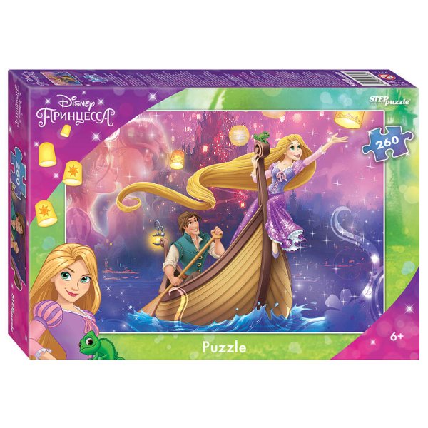 Мозаика "puzzle" 260 "Рапунцель - 3" (Disney)