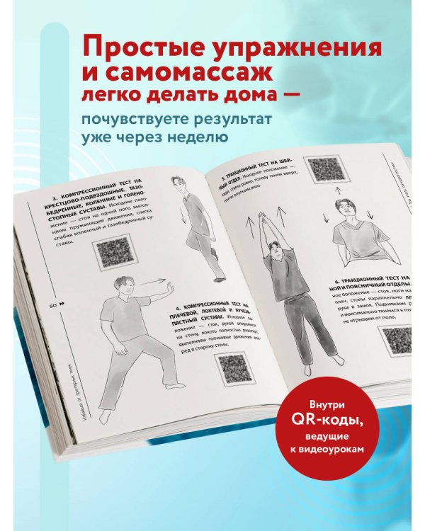 Избавься от триггерных точек. Готовые программы упражнений для устранения боли в позвоночнике, суставах и мышцах.