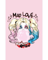 Блокнот. Харли Квинн. Mad Love (формат А5, 160 стр., тонированный блок)