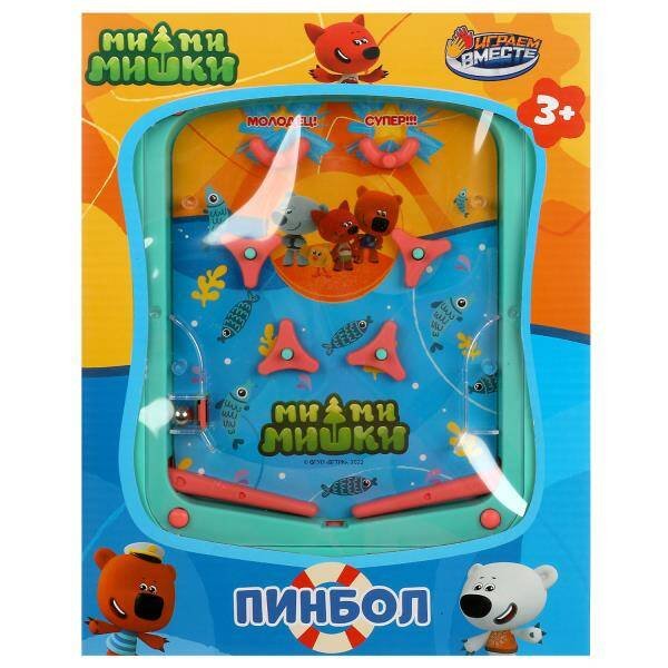 Настольная игра пинбол Ми-ми-мишки кор.21,3*27*4,3см ИГРАЕМ ВМЕСТЕ в кор.2*40шт