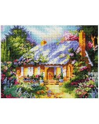 Мозаика на подрамнике. Летняя усадьба (397-ST-S)