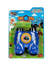 Бинокль СИНИЙ ТРАКТОР блист.15*20*5см ИГРАЕМ ВМЕСТЕ в кор.2*126шт