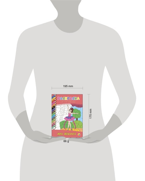 РАСКРАСКА  ПО НОМЕРАМ. ДЛЯ ДЕВОЧЕК