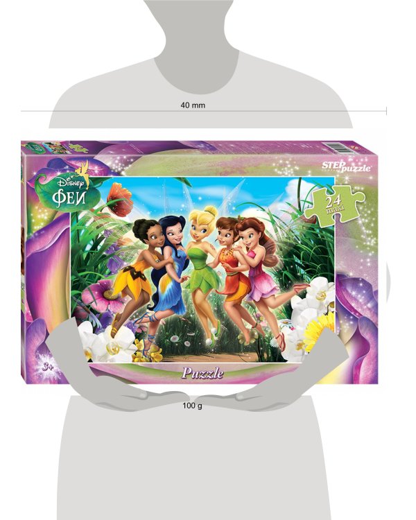 Мозаика "puzzle" maxi 24 "Феи" (Disney)