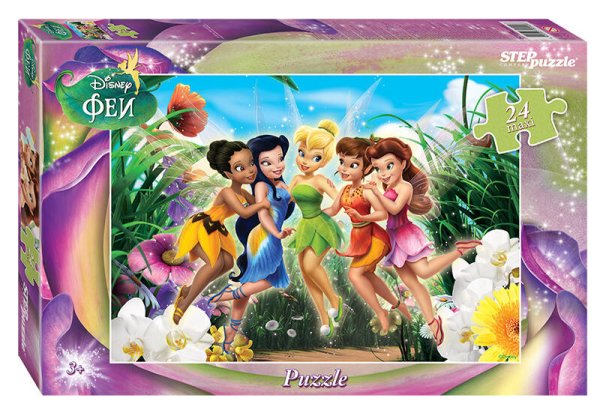 Мозаика "puzzle" maxi 24 "Феи" (Disney)