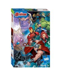 Мозаика "puzzle" 560 "Черная вдова" (Marvel)