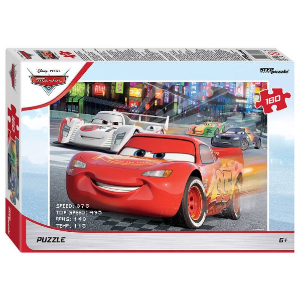 Пазл (STEPpazzle) Мозаика "puzzle" 160 "Тачки - 4" (Disney)