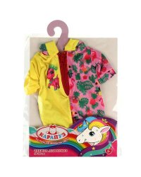 Одежда для кукол 30-35 см, на плечиках в пакете КАРАПУЗ в кор.96шт
