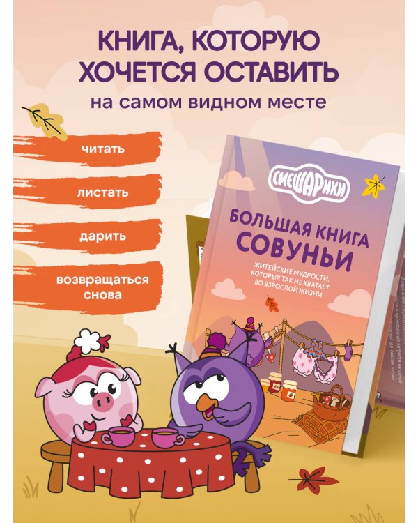 Дополнительное изображение книги «Большая книга Совуньи. Житейские мудрости, которых так не хватает во взрослой жизни»
