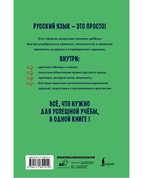 Суперсборник шпаргалок по русскому языку