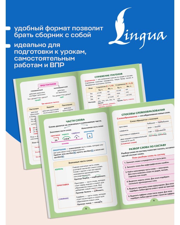 Дополнительное изображение книги «Суперсборник шпаргалок по русскому языку»