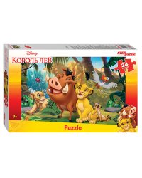 Мозаика "puzzle" maxi 24 "Король Лев" (Disney)