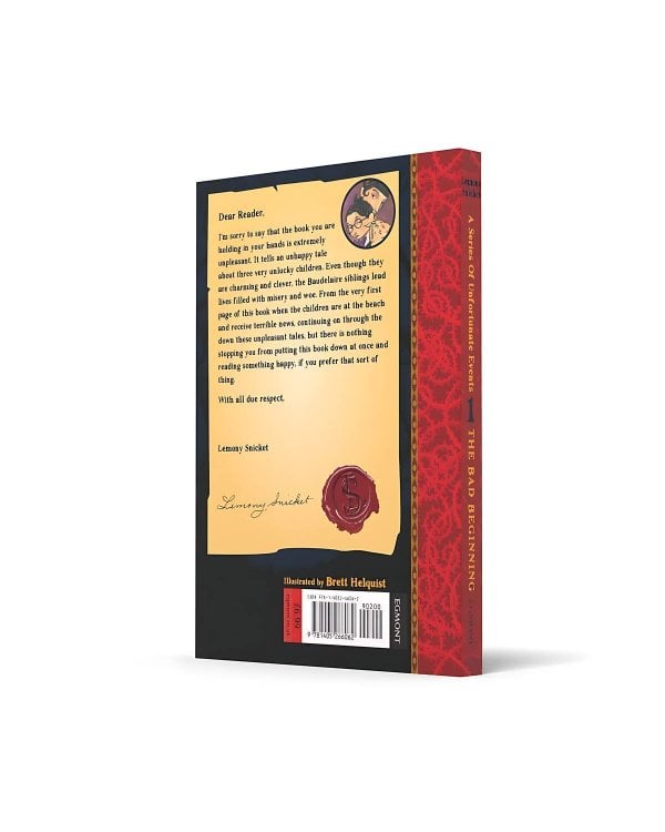Дополнительное изображение книги «The Bad Beginning: A Series of Unfortunate Events, Vol.1 (Lemony Snicket) 33 несчастья, том 1 (Лемони Сникет) /Книги на английском языке»