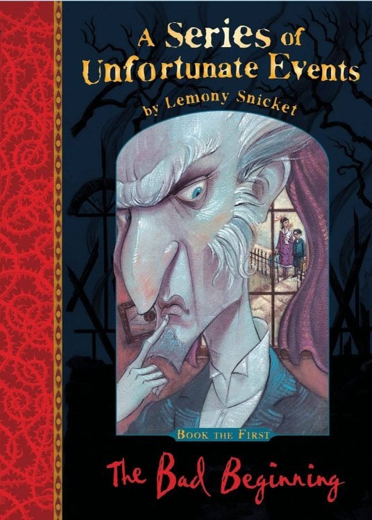 Обложка книги «The Bad Beginning: A Series of Unfortunate Events, Vol.1 (Lemony Snicket) 33 несчастья, том 1 (Лемони Сникет) /Книги на английском языке», ISBN 9781405266062