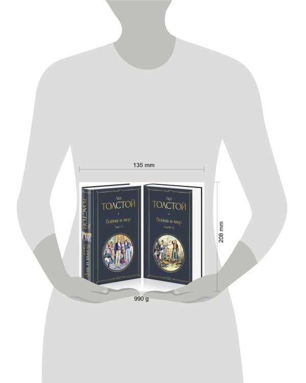 Война и мир (комплект из 2 книг)