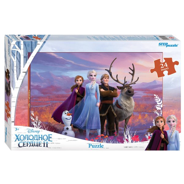 Мозаика "puzzle" maxi 24 "Холодное сердце - 2" (Disney)