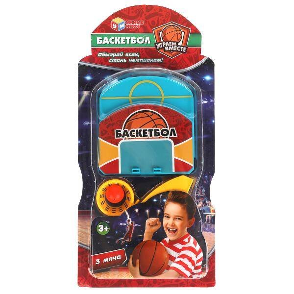 Настольная игра баскетбол блист., 19*40*2,5см Умные игры в кор.2*60шт